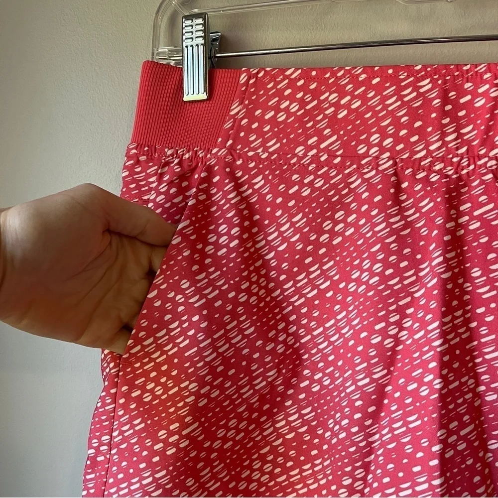 Cypress Club Coral Pink Dot Athletic Skort
